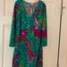 Lilly Pulitzer Dresses | Lilly Pulitzer Tropical Print Dress | Color: Green/Black | Size: Xs