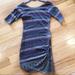 Free People Dresses | Free People Size Xs Tribal Bodycon Dress | Color: Blue/Black | Size: Xs