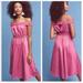 Anthropologie Dresses | Euc Anthropologie Maeve Mona Off The Shoulder Midi Dress | Color: Pink/Purple | Size: Mp