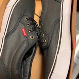 Levi's Shoes | Levis Black Sneakers Size 8.5 Men | Color: Black/White | Size: 8.5