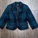 Jessica Simpson Jackets & Coats | Jessica Simpson Plaid Blazer | Color: Black/Green | Size: Mj