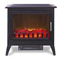 Warmlite WL46036 Chatham Log Effect Stove - Contemporary, 2KW, Black