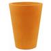 Vondom Cone Resin Pot Planter Resin/Plastic in Orange | 39.25 H x 19.75 W x 19.75 D in | Wayfair 40550A-ORANGE