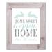 The Holiday Aisle® Home Hoppy Home 2 Framed Print Wood in Brown | Wayfair 14A58CBF15A4423783825A647EA5EE32