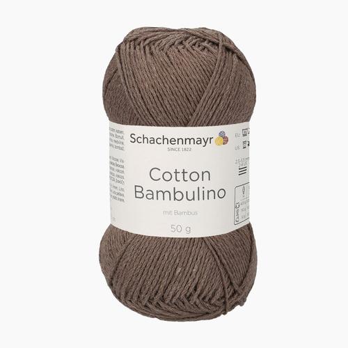 Cotton Bambulino von Schachenmayr, Taupe, aus Baumwolle