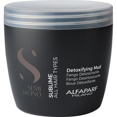 Alfaparf Milano Semi Di Lino Detoxifying Mud 500 ml Haarcreme