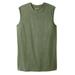 Men's Big & Tall Longer-Length Heavyweight Muscle Tee by Boulder Creek in Heather Moss (Size 7XL)