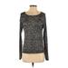 Divided by H&M Pullover Sweater: Gray Marled Tops - Women's Size X-Small