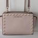 Michael Kors Bags | Michael Kors Selma Studded Medium Leather Crossbody In Blush Used 1 Time | Color: Cream | Size: Os