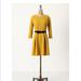 Anthropologie Dresses | Anthropologie Girls From Savoy Dress | Color: Gold | Size: Xs