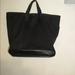 Coach Bags | Coach Black Nylon Leather Trim Shoulder Tote Bag | Color: Black | Size: Os