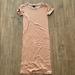 Urban Outfitters Dresses | Forever 21 Fitted T-Shirt Dress Nwot | Color: Tan | Size: S