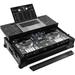 Odyssey Black Label Glide-Style Case for RANE ONE with Wheels (All Black) FZGSRANEONEBLCW