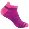 Wrightsock - Coolmesh II Low Tab - Multifunktionssocken Unisex L | EU 41,5-45 rosa/lila