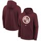 Youth Nike Burgundy Washington Commanders Alternate Logo Pullover Hoodie