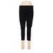 Leggings: Black Solid Bottoms - Women's Size Large