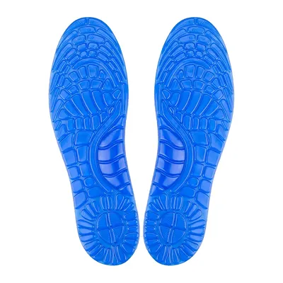 Semelles de Sport en Gel de Silicone pour hommes et femmes chaussures de course à pied en gel