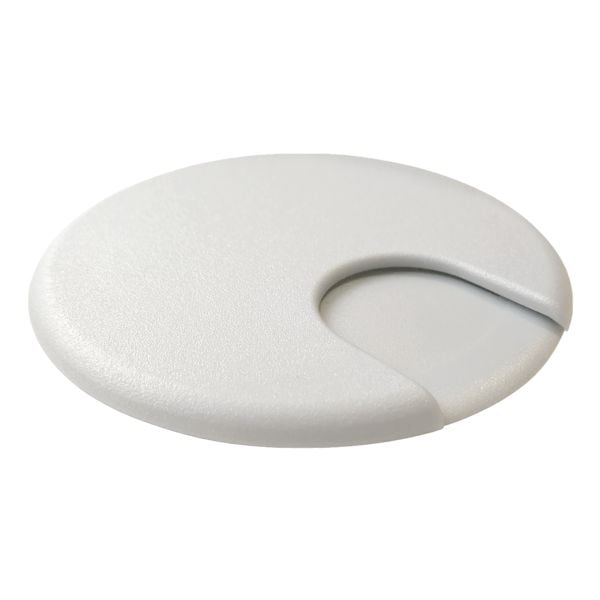 Kerkmann Kabeldurchlassdose »Move 2« - mittig - weiß weiß, 6 cm