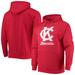 Men's Stitches Red Kansas City Monarchs Negro League Logo Pullover Hoodie