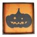 Northlight Seasonal 15.75" Black Jack O Lantern Silhouette Halloween Wall Hanging, Wood in Black/Orange | 15.75 H x 15.75 W x 1 D in | Wayfair