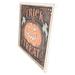 Northlight Seasonal 18.75" Trick or Treat Jack O Lantern Halloween Wall Sign Wood in Brown | 18.75 H x 18.75 W x 1.25 D in | Wayfair