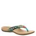 Vionic Lucia Snake - Womens 10 Green Sandal Medium