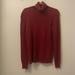 J. Crew Sweaters | J. Crew Dark Red Burgundy Cable Knit Wool Cashmere Blend Turtleneck Sweater M | Color: Red | Size: M