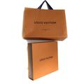 Louis Vuitton Other | Authentic Louis Vuitton Gift Magnet Box And Shopping Bag | Color: Orange | Size: Os