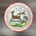 Anthropologie Dining | New Anthropologie Nathalie Lete 10 Lords A Leaping 12 Days Of Christmas Plate | Color: Brown | Size: Os