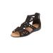 Wide Width Women's The Milana Sandal By Comfortview by Comfortview in Black (Size 12 W)