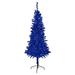 Northlight Seasonal 6' Pre-Lit Blue Artificial Tinsel Christmas Tree Clear Lights, Metal in Green/White | 72 H x 35 W in | Wayfair