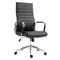 SVITA OFFICE COMFORT Bürostuhl Kunstleder Schreibtischstuhl Drehstuhl Schwarz