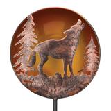 Regal Art & Gift 12775 - 36" Night Sky Wolf Solar Stake