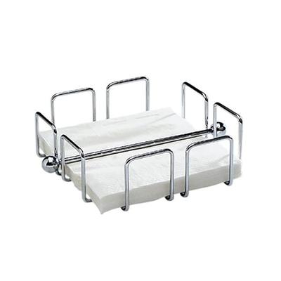 APS Serviettenhalter »Wire« 19 x 19 cm silber, 19x6.5 cm Image