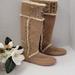 Tory Burch Shoes | New Tory Burch Embellished Jewels Rhinestones Shearling Tall Boots Moccasins 9 | Color: Tan | Size: 9