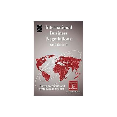 International Business Negotiations by J-C Usunier (Paperback - Emerald Group Pub Ltd)
