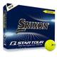 Srixon Unisex-Erwachsene Q-Star Tour 4 TYL Golfball, gelb, Dozen