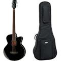 Harley Benton B-30BK-FL Acoustic Bass Bundle