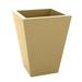 Vondom Nano Resin Pot Planter Resin/Plastic in Brown | 14.25 H x 7 W x 7 D in | Wayfair 41218F-Beige