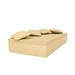 Orren Ellis Jut - Chill Bed - 4 Pillows - 90.5" X 47.25" - Basic - White Plastic in Brown | 15.75 H x 47.25 W x 90.5 D in | Outdoor Furniture | Wayfair