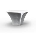 Vondom Biophilia Plastic Outdoor Side Table Plastic in Gray | 28.25 H x 47.25 W x 47.25 D in | Wayfair 59005-Ice