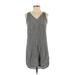 Old Navy Casual Dress - Shift V Neck Sleeveless: Black Dresses - Women's Size Small