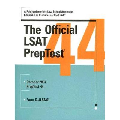 The Official Lsat Preptest: Form G-4lsn61