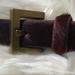 J. Crew Accessories | Jcrew Leather Calf Hair Burgundy Belt Size M | Color: Black/Red | Size: M