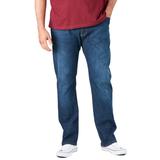 Men's Big & Tall Lee® Extreme Motion Athletic Fit Jeans by Lee in Blue Strike (Size 52 30)