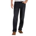 Men's Big & Tall Lee® Loose Fit 5-Pocket Jeans by Lee in Vandal (Size 52 28)