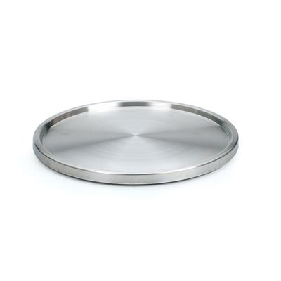 Lazy Susan - Single Tier Stainless Steel by RSVP International in Gray