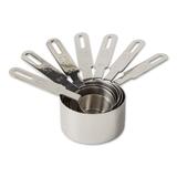 Measuring Cups Stainless Steel, Set 7 by RSVP International in Gray
