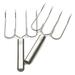 Turkey Lifters, Carving Fork Set, Set of 2 by RSVP International in Gray