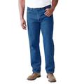 Men's Big & Tall Wrangler® Relaxed Fit Stretch Jeans by Wrangler in Stonewash (Size 56 32)